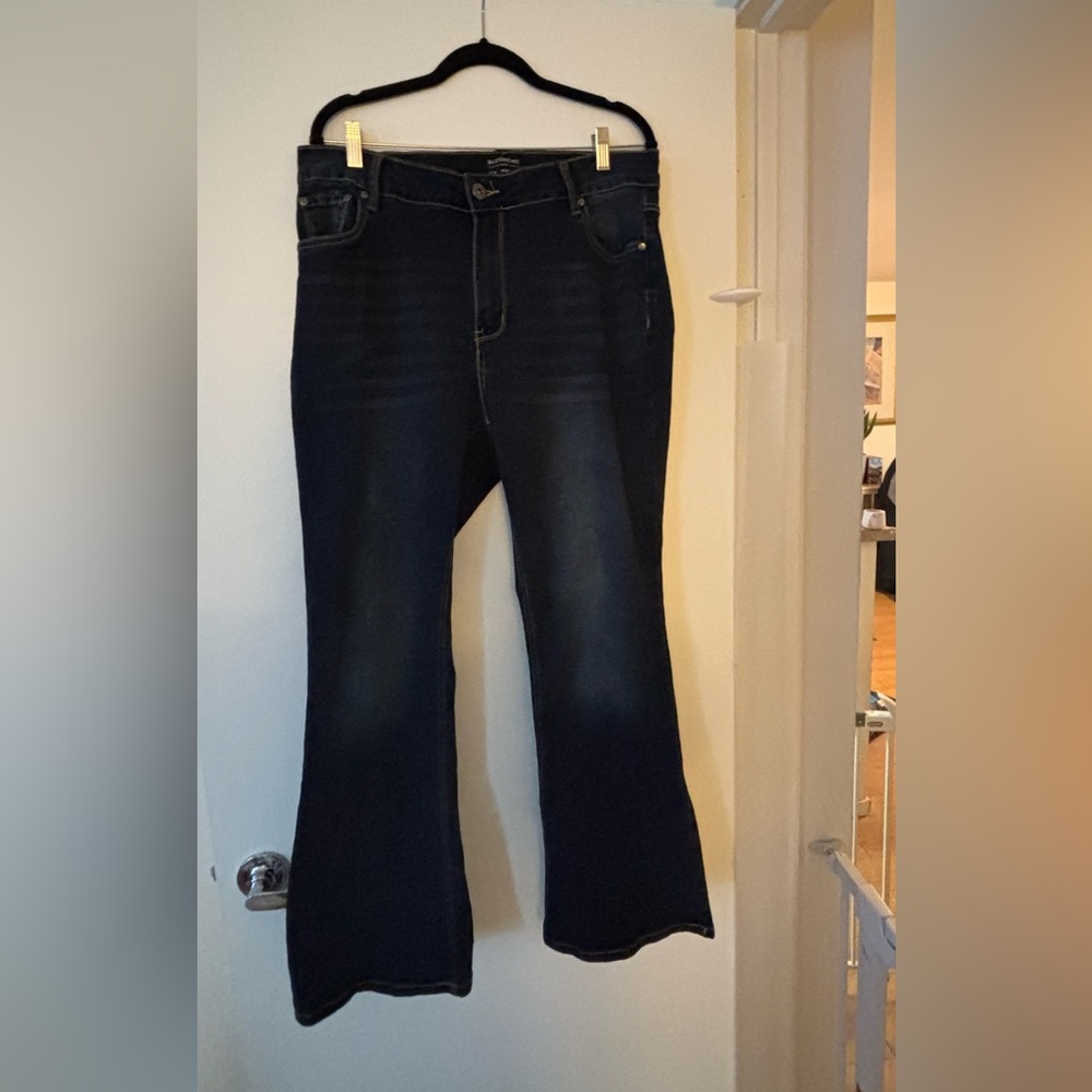 BloomChic Dark Indigo Flare Jeans